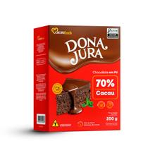 Chocolate em Pó Solúvel 70% 200g Dona Jura Chocolate em Pó Solúvel 70% 200g Dona Jura