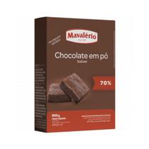 Chocolate em Pó Solúvel 70% Cacau 200g - Mavalério