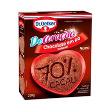 Chocolate em Pó Solúvel - Dr. oetker Chocolate em Pó Solúvel - Dr. oetker