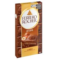 Chocolate FERRERO ROCHER AO LEITE Tablete 90g