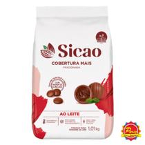 Chocolate Fracionado em Gotas Diversos Sabores 1,01kg Sicao