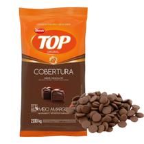 Chocolate Fracionado Gotas Meio Amargo 2kg Top Harald