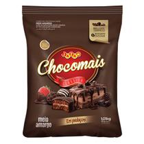 Chocolate Fracionado Meio Amargo Chocomais - 1kg - Jazam