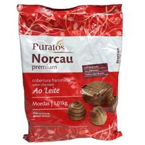 Chocolate Fracionado Norcau Premium Ao Leite Gotas 1,01kg