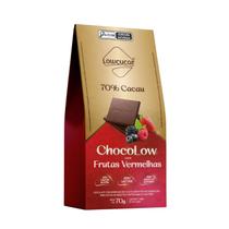 Chocolate Frutas Vermelhas Diet Zero Lactose - Lowçúcar 70g Chocolate Frutas Vermelhas Diet Zero Lactose - Lowçúcar 70g