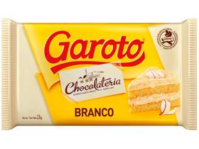 Chocolate Garoto Barra 2,1Kg Branco