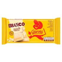 Chocolate Garoto Tablete Branco 80g - Embalagem com 16 Unidades