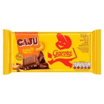 Chocolate Garoto Tablete Castanha Cajú 80g - Embalagem com 16 Unidades Chocolate Garoto Tablete Castanha Cajú 80g - Embalagem com 16 Unidades