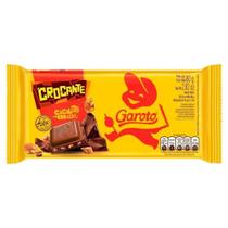 Chocolate Garoto Tablete Crocante 80g - Embalagem com 16 Unidades Chocolate Garoto Tablete Crocante 80g - Embalagem com 16 Unidades