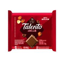 Chocolate Garoto Talento ao Leite com Avelãs 25g