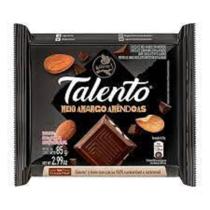 Chocolate Garoto Talento Meio Amargo Amêndoas 85g