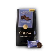 Chocolate Godiva Masterpiece Dark 198 g com recheio de ganache