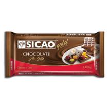 Chocolate Gold Ao Leite Barra 1,01kg Sicao