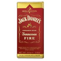 Chocolate Goldkenn Jack Daniel's Fire Ao Leite Com Licor 100g
