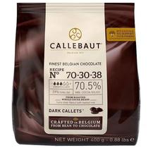 Chocolate Gotas Amargo 70,5% 400g ( 38nv ) - Callebaut Chocolate Gotas Amargo 70,5% 400g ( 38nv ) - Callebaut