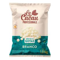 Chocolate gotas chocolate branco lecacau 1,01kg