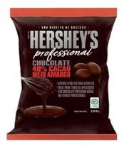 Chocolate Gotas Meio Amargo 2,01Kg Hershey'S Professional - Chocolife