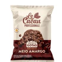 Chocolate gotas meio amargo le cacau 2,05kg