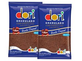 Chocolate Granulado Super Macio Dori 1,01Kg - 2 Pacotes Chocolate Granulado Super Macio Dori 1,01Kg - 2 Pacotes