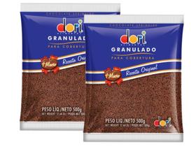 Chocolate Granulado Super Macio Dori 500g - 2 Pacotes