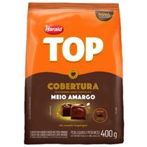 Chocolate Harald Top Gotas 400g Meio Amargo