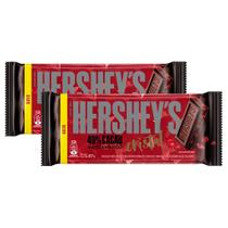 Chocolate Hershey's Meio Amargo 40% Cacau Cristal 87g Kit com duas unidades - Hersheys