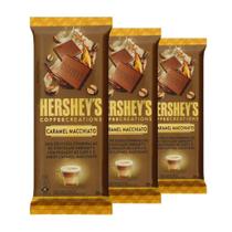 Chocolate Hersheys Café, Caramel Macchiato, 3 Barras 85g