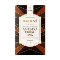 Chocolate Intenso com Cafés do Brasil 65% Baianí 58g Chocolate Intenso com Cafés do Brasil 65% Baianí 58g
