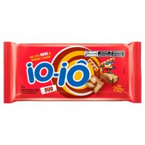 Chocolate Io Iô Duo Chocolate ao Leite e Branco com Pedaços de Wafer 75g