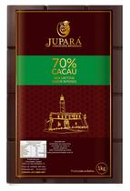 Chocolate Jupará 70% Cacau - Sem Lactose - Intenso - 1Kg