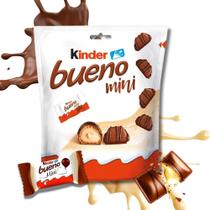 Chocolate Kinder Bueno Mini Leite E Avelãs Pacote 108g