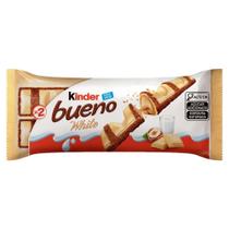 Chocolate Kinder Bueno White 1 Unidade com 2 Tabletes Chocolate Kinder Bueno White 1 Unidade com 2 Tabletes
