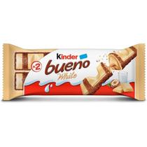 Chocolate Kinder Bueno White Leite e Avelãs Contém 39g
