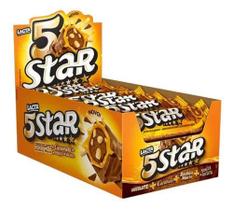 Chocolate Lacta 5 Star 40g - Caixa com 18 unidades