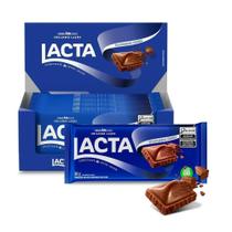 Chocolate Lacta ao Leite 80g Display com 17 Unidades