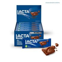Chocolate Lacta Ao Leite Barra 20x20g - Display 400g