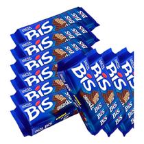 Chocolate Lacta Bis Ao Leite Kit 10 Unidades