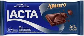 Chocolate Lacta Meio Amargo 80g Chocolate Lacta Meio Amargo 80g