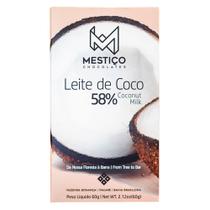 Chocolate Leite de Coco 58% Mestiço 60g Chocolate Leite de Coco 58% Mestiço 60g