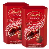 Chocolate Lindor ao Leite Lindt 200g (2 caixas)