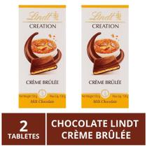 Chocolate Lindt Creation, Crème Brûlée, 2 barras de 150g