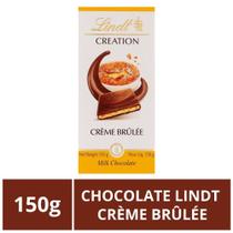 Chocolate Lindt Creation, Crème Brûlée, Barra de 150g