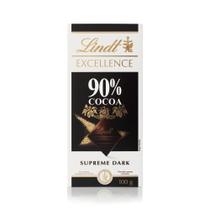 Chocolate Lindt Excellence 90% Cocoa Supreme Dark 100g Chocolate Lindt Excellence 90% Cocoa Supreme Dark 100g