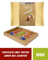 Chocolate Lindt Sortido Lindor Box Assorted 100g Chocolate Lindt Sortido Lindor Box Assorted 100g