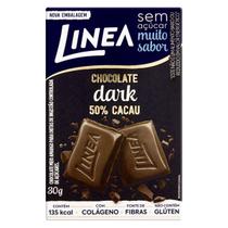 Chocolate Linea Diet Sem Açúcar Dark 50% Cacau 30g Chocolate Linea Diet Sem Açúcar Dark 50% Cacau 30g