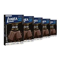 Chocolate Linea Diet Zero Açúcar Amargo 5 Barras 30g