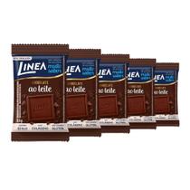 Chocolate Linea Diet Zero Açúcar Ao Leite 5 Barras 13g