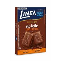 Chocolate Linea Zero Açúcar 1 De 30G Ao Leite Zero Lactose