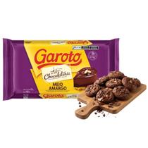 Chocolate Meio Amargo 2,1kg Cobertura Profissional Garoto