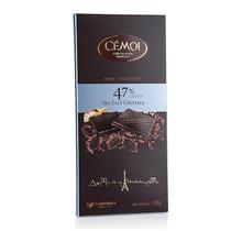 Chocolate Meio Amargo 47% Cacau Com Flor de Sal Cémoi 100g